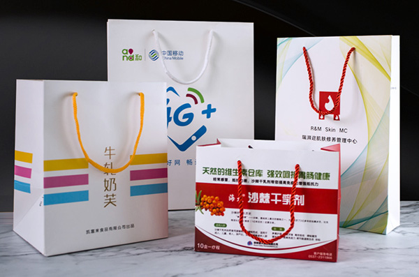 廣州手提袋制作常用的手提繩樣式及優缺點